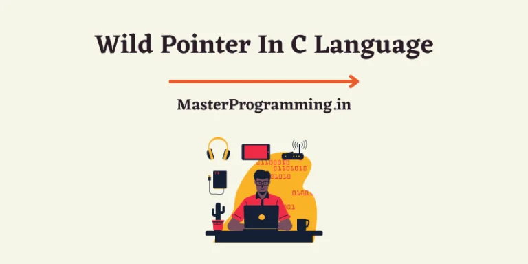 Wild Pointer क्या है? (What is Wild Pointer In C In Hindi) 
